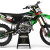 Kit déco motocross Kawasaki - Instinct - Vert