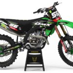 Kit déco motocross Kawasaki - Instinct - Vert