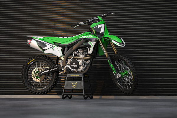 Kit déco motocross Kawasaki - Katana Promo
