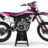 Kit déco motocross Kawasaki - Katana - Rose
