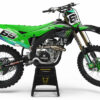 Kit déco motocross Kawasaki - Monster