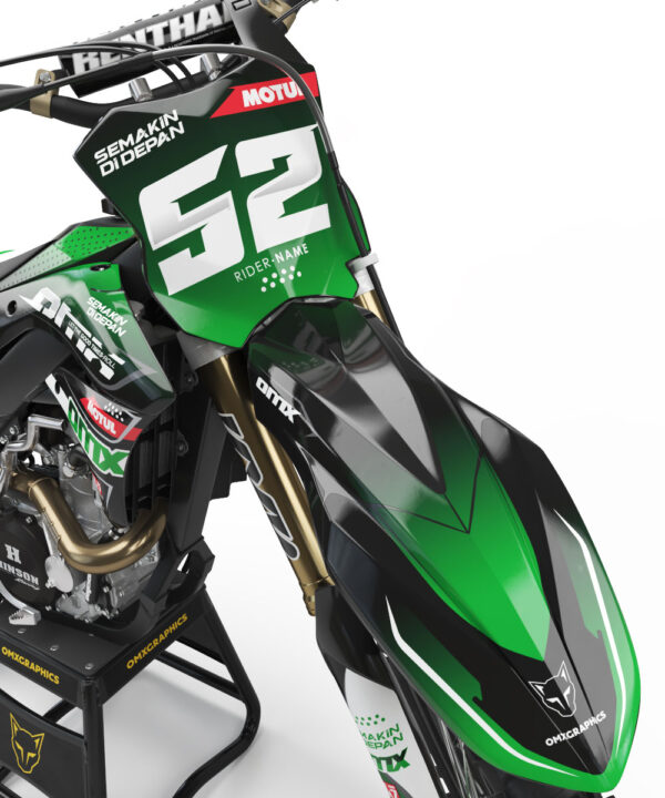 Kit déco motocross Kawasaki - Ominous 2