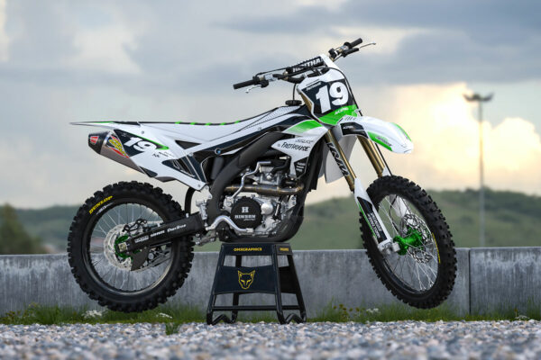 Kit déco motocross Kawasaki - Phantom Promo