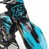 Kit déco motocross Kawasaki - Punch - Bleu 2