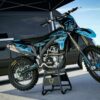 Kit déco motocross Kawasaki - Punch - Bleu Promo