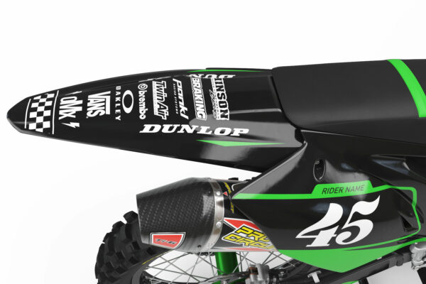 Kit déco motocross Kawasaki - Race 3