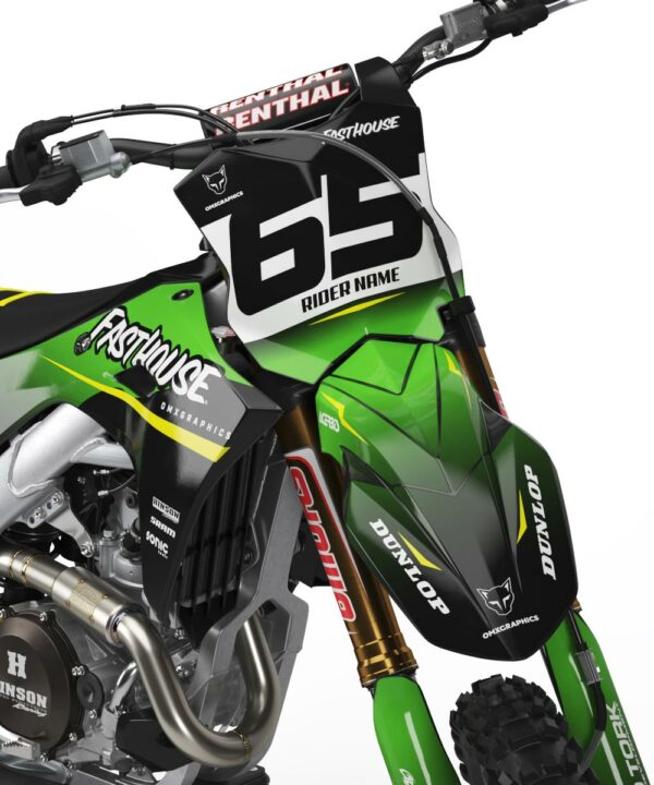 Kit déco motocross Kawasaki - Reckless 2