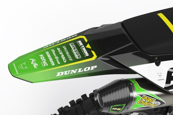 Kit déco motocross Kawasaki - Reckless 3