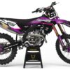 Kit déco motocross Kawasaki - Reckless - Violet