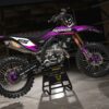 Kit déco motocross Kawasaki - Reckless - Violet Promo