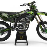 Kit déco motocross Kawasaki - Rhyme