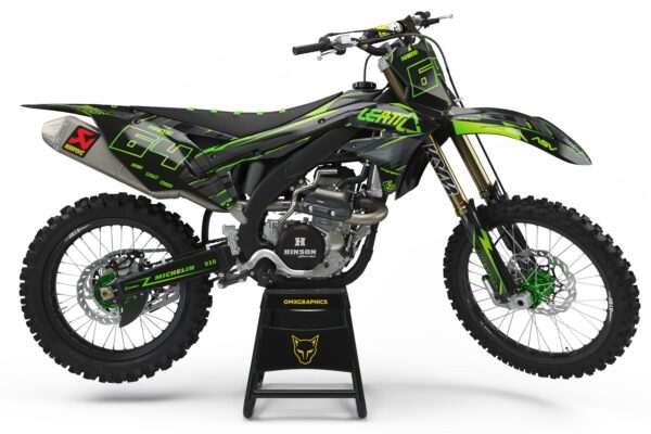 Kit déco motocross Kawasaki - Rhyme