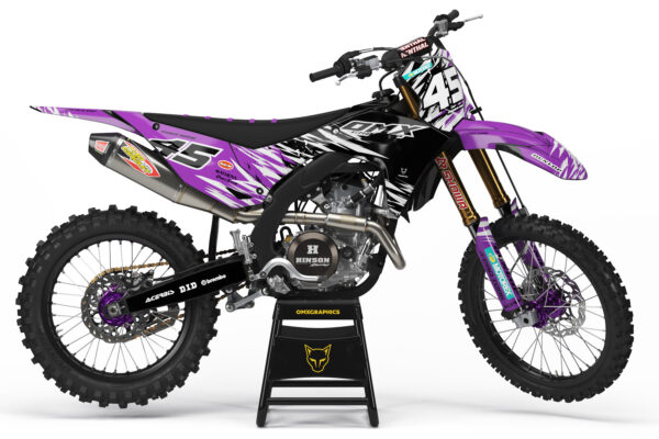 Kit déco motocross Kawasaki - Ripcore