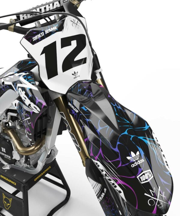 Kit déco motocross Kawasaki - Rival 3