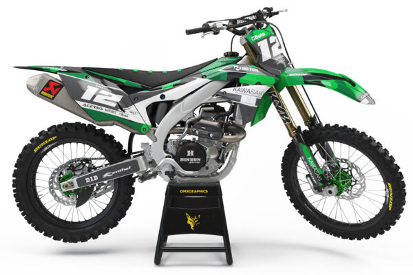 Kit déco motocross Kawasaki - Shade