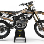 Kit déco motocross Kawasaki - Shade - Sand