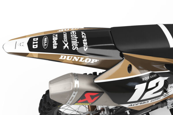 Kit déco motocross Kawasaki - Shade - Sand 3