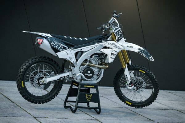 Kit déco motocross Kawasaki - Sleek Promo