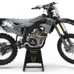 Kit déco motocross Kawasaki - Smash - Gris