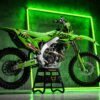 Kit déco motocross Kawasaki - Split - Vert Promo