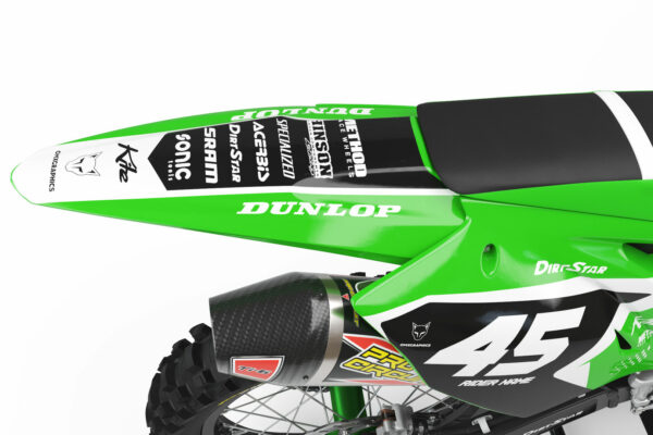 Kit déco motocross Kawasaki - Stealth 3