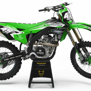 Kit déco motocross Kawasaki - Stealth