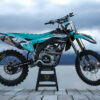 Kit déco motocross Kawasaki - Stealth - Bleu Promo