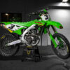 Kit déco motocross Kawasaki - Stock Promo