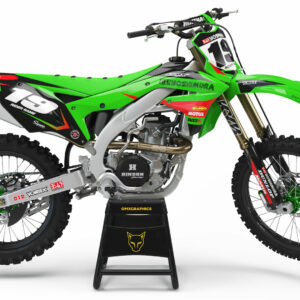 Kit déco motocross Kawasaki - Supercross