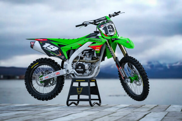 Kit déco motocross Kawasaki - Supercross Promo