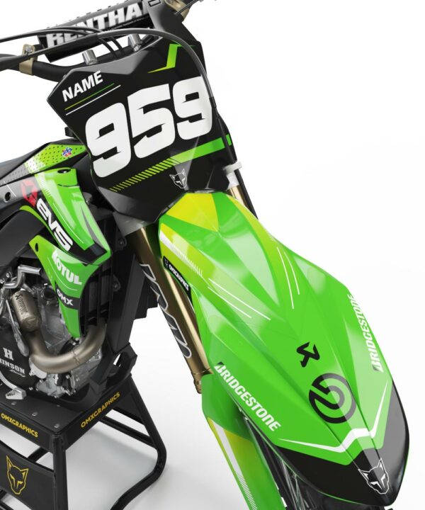 Kit déco motocross Kawasaki - Syndicate 2