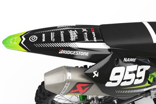 Kit déco motocross Kawasaki - Syndicate 3