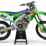 Kit déco motocross Kawasaki - Team