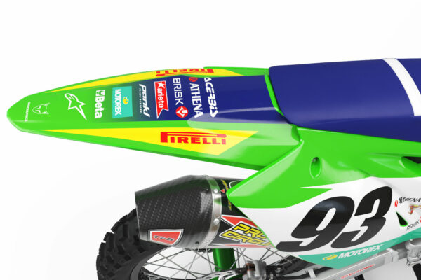 Kit déco motocross Kawasaki - Team 3