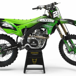Kit déco motocross Kawasaki - Throttle