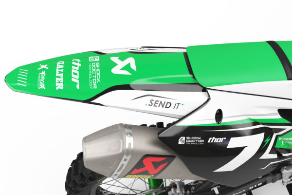 Kit déco motocross Kawasaki - Thunder 3