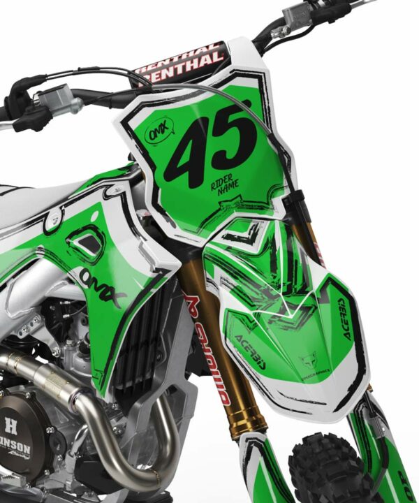 Kit déco motocross Kawasaki - Toon 2