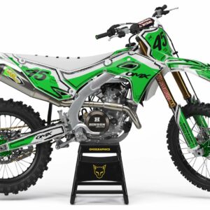 Kit déco motocross Kawasaki - Toon