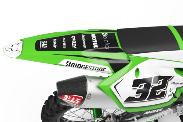 Kit déco motocross Kawasaki - Trace 3