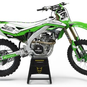 Kit déco motocross Kawasaki - Trace