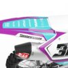 Kit déco motocross Kawasaki - Trace - Violet 3