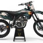 Kit déco motocross Kawasaki - Tropical