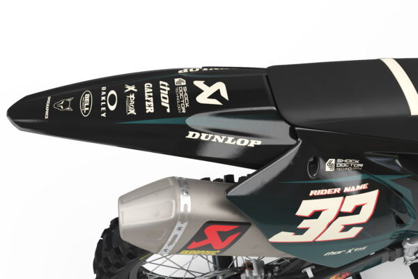 Kit déco motocross Kawasaki - Tropical 3