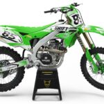 Kit déco motocross Kawasaki - Voltage