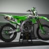 Kit déco motocross Kawasaki - Voltage Promo
