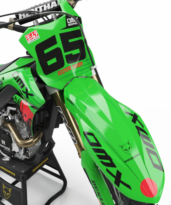 Kit déco motocross Kawasaki – Japan 2