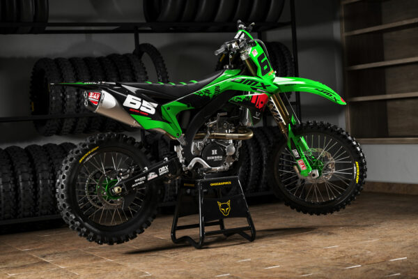 Kit déco motocross Kawasaki – Japan Promo