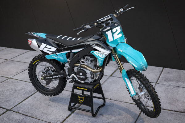 Kit déco motocross Kawasaki – Vendetta Promo