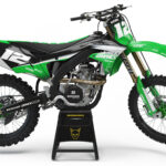 Kit déco motocross Kawasaki – Vendetta - Vert