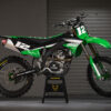 Kit déco motocross Kawasaki – Vendetta - Vert Promo